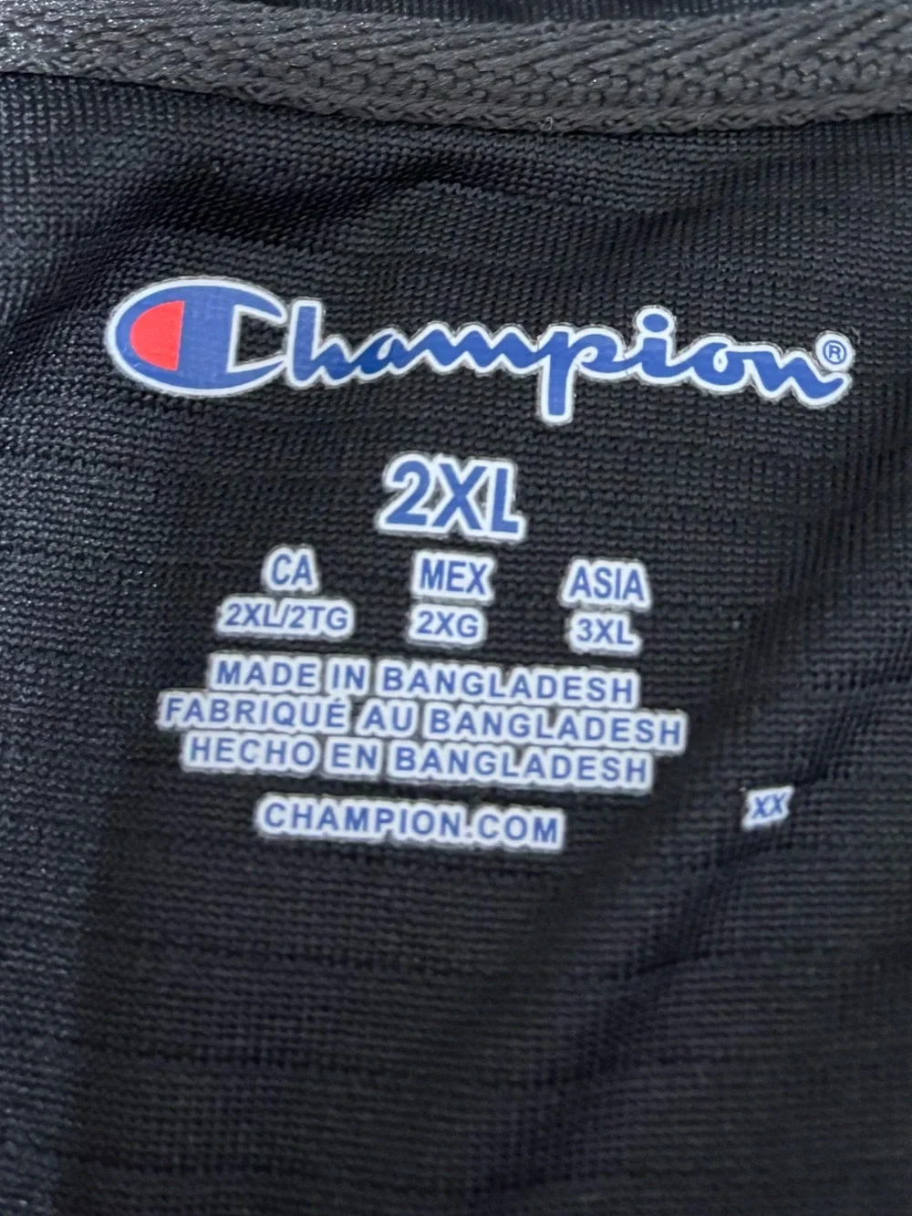 Purdue University Boilermakers 2XL Champion Black Pullover w/Logo quarter zip32L